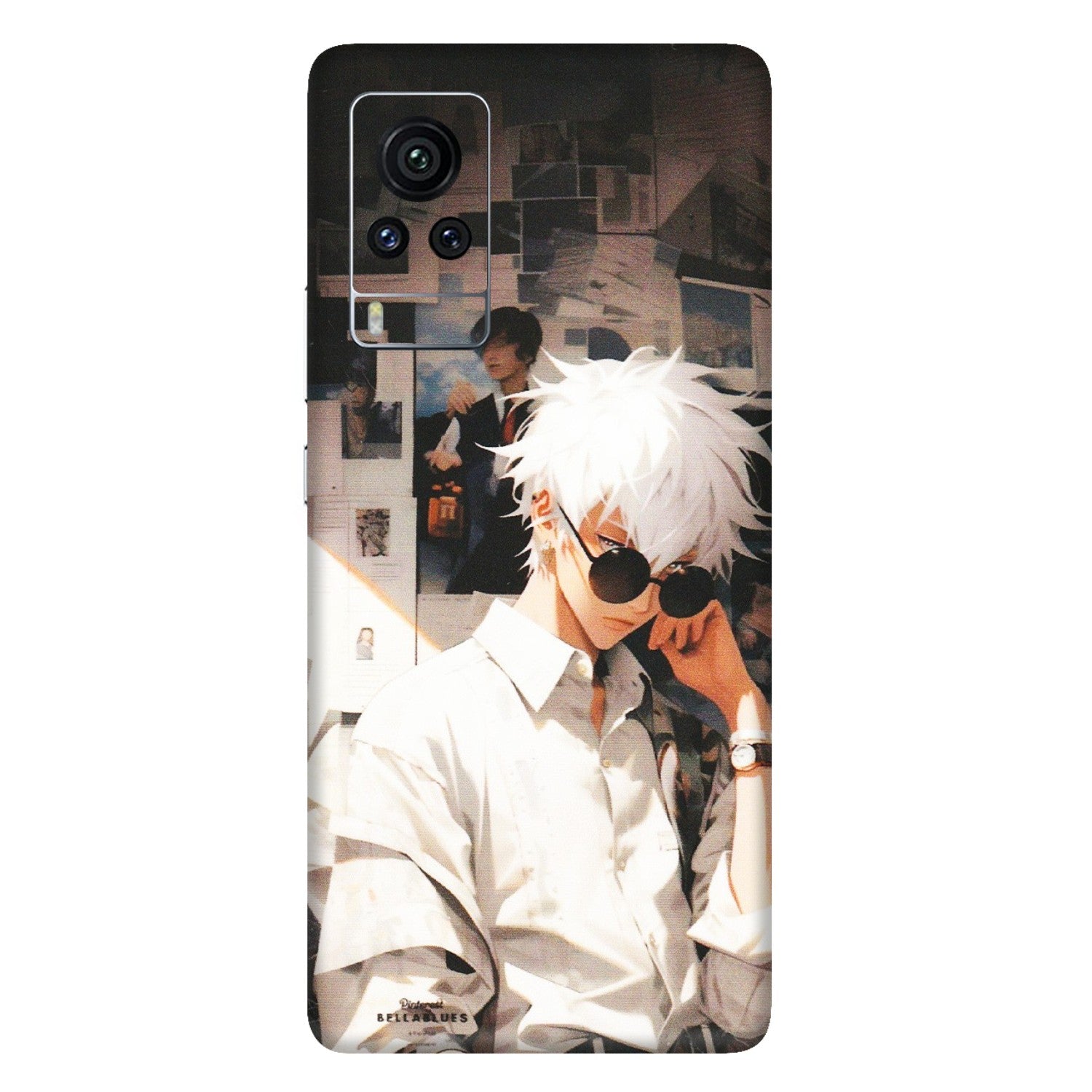 VIVO Z/V/X/T/U/S Series Phone Skins (All Models) - Gojo Satoru Jujustu Kaisen Anime - Matte Finish (M-156) Vivo X60 Pro