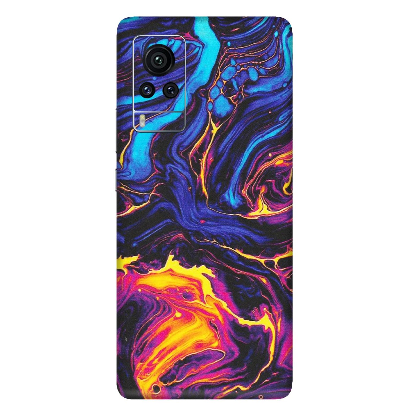 VIVO Z/V/X/T/U/S Series Phone Skins (All Models) - Abstract Paint Classy - Matte Finish (M-15) Vivo X60 Pro