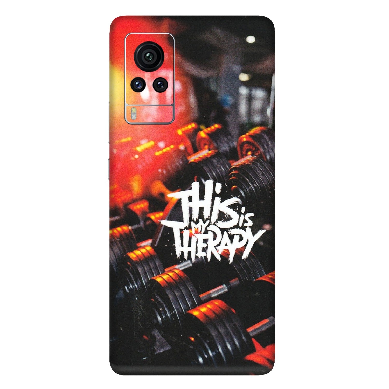 VIVO Z/V/X/T/U/S Series Phone Skins (All Models) - GYM Lover Therapy - Matte Finish (M-160) Vivo X60 Pro