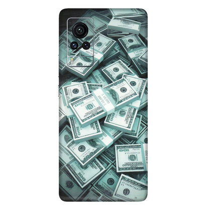 VIVO Z/V/X/T/U/S Series Phone Skins (All Models) - Hundred Dollar Bill - Matte Finish (M-162) Vivo X60 Pro