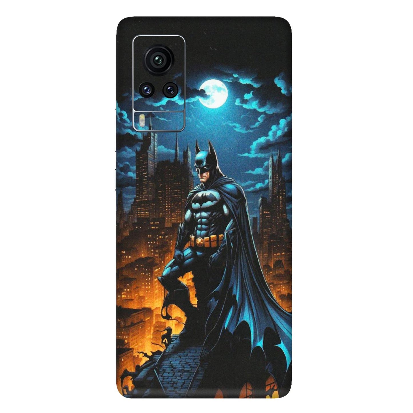 VIVO Z/V/X/T/U/S Series Phone Skins (All Models) - Batman Arkham City - Matte Finish (M-01) Vivo X60 Pro