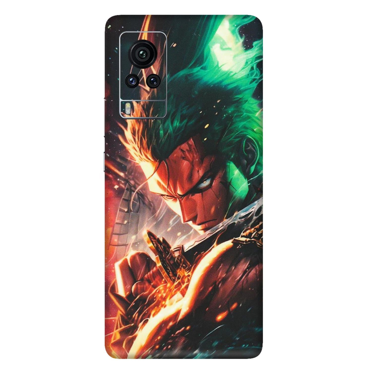 VIVO Z/V/X/T/U/S Series Phone Skins (All Models) - Anime Gojo Sword - Matte Finish (M-32) Vivo X60 Pro