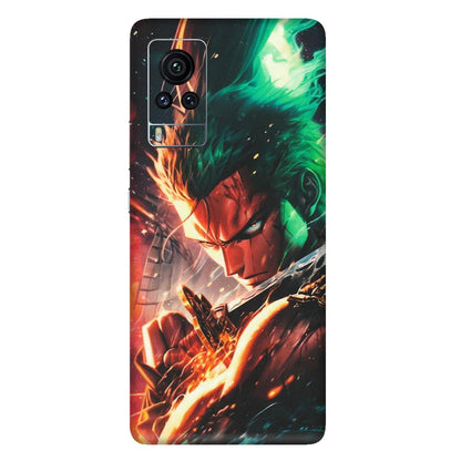 VIVO Z/V/X/T/U/S Series Phone Skins (All Models) - Anime Gojo Sword - Matte Finish (M-32) Vivo X60 Pro