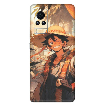 VIVO Z/V/X/T/U/S Series Phone Skins (All Models) - Anime Character Smile - Matte Finish (M-33) Vivo X60 Pro