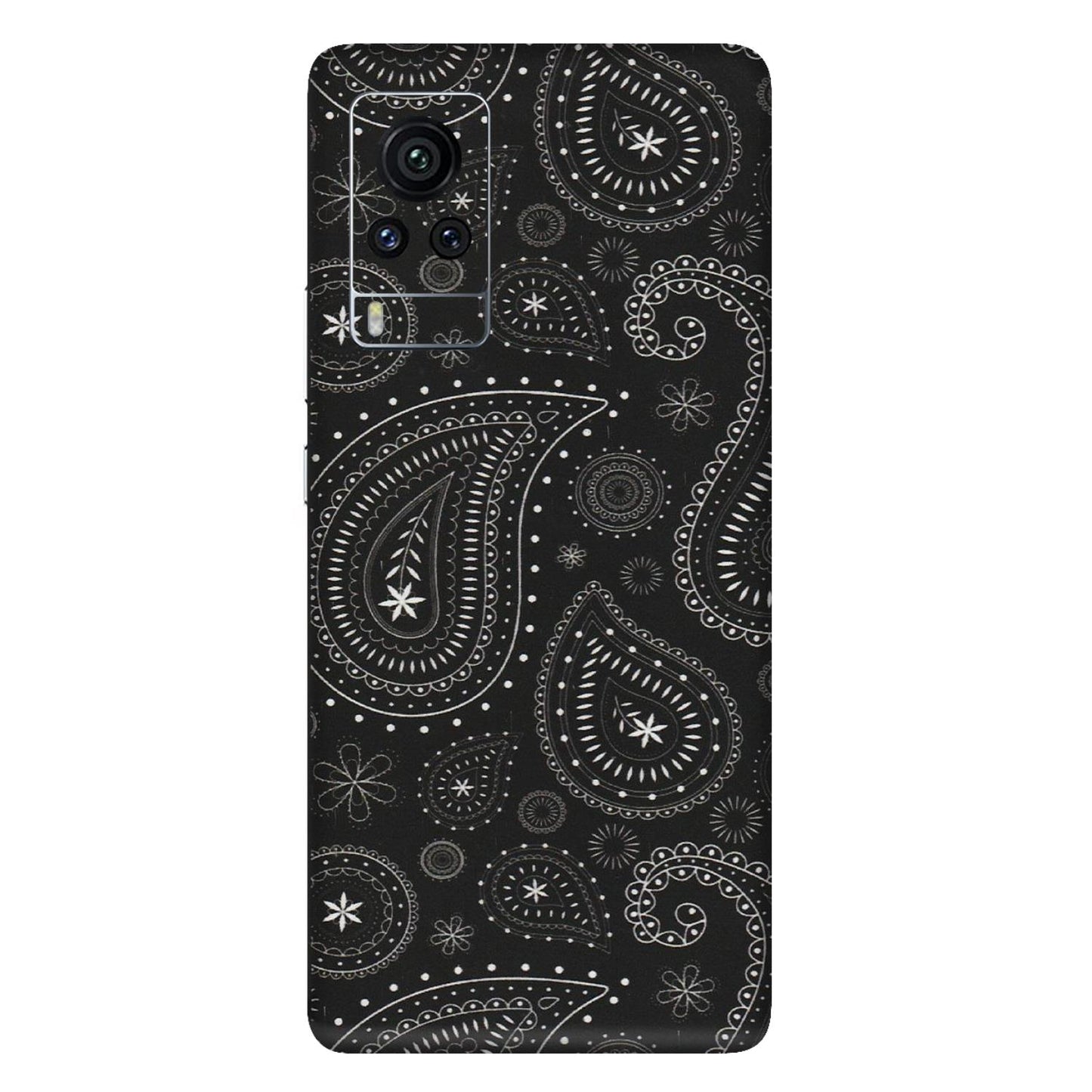VIVO Z/V/X/T/U/S Series Phone Skins (All Models) - Black Sober Kerry - Matte Finish (M-37) Vivo X60 Pro