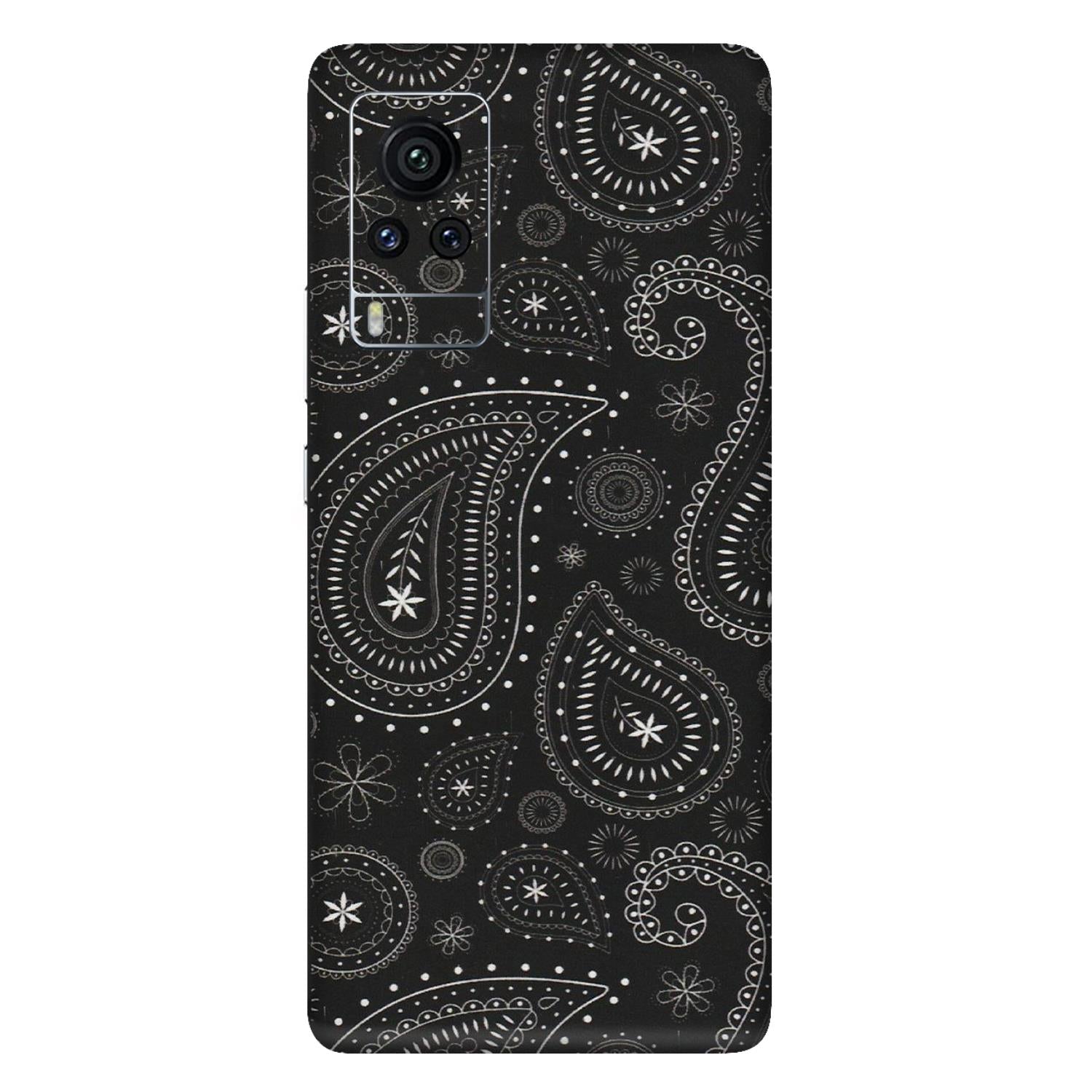 VIVO Z/V/X/T/U/S Series Phone Skins (All Models) - Black Sober Kerry - Matte Finish (M-37) Vivo X60 Pro