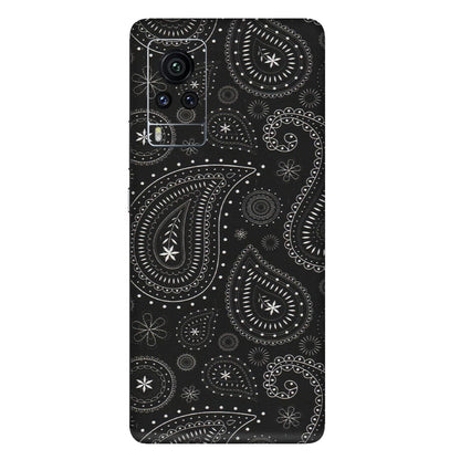 VIVO Z/V/X/T/U/S Series Phone Skins (All Models) - Black Sober Kerry - Matte Finish (M-37) Vivo X60 Pro