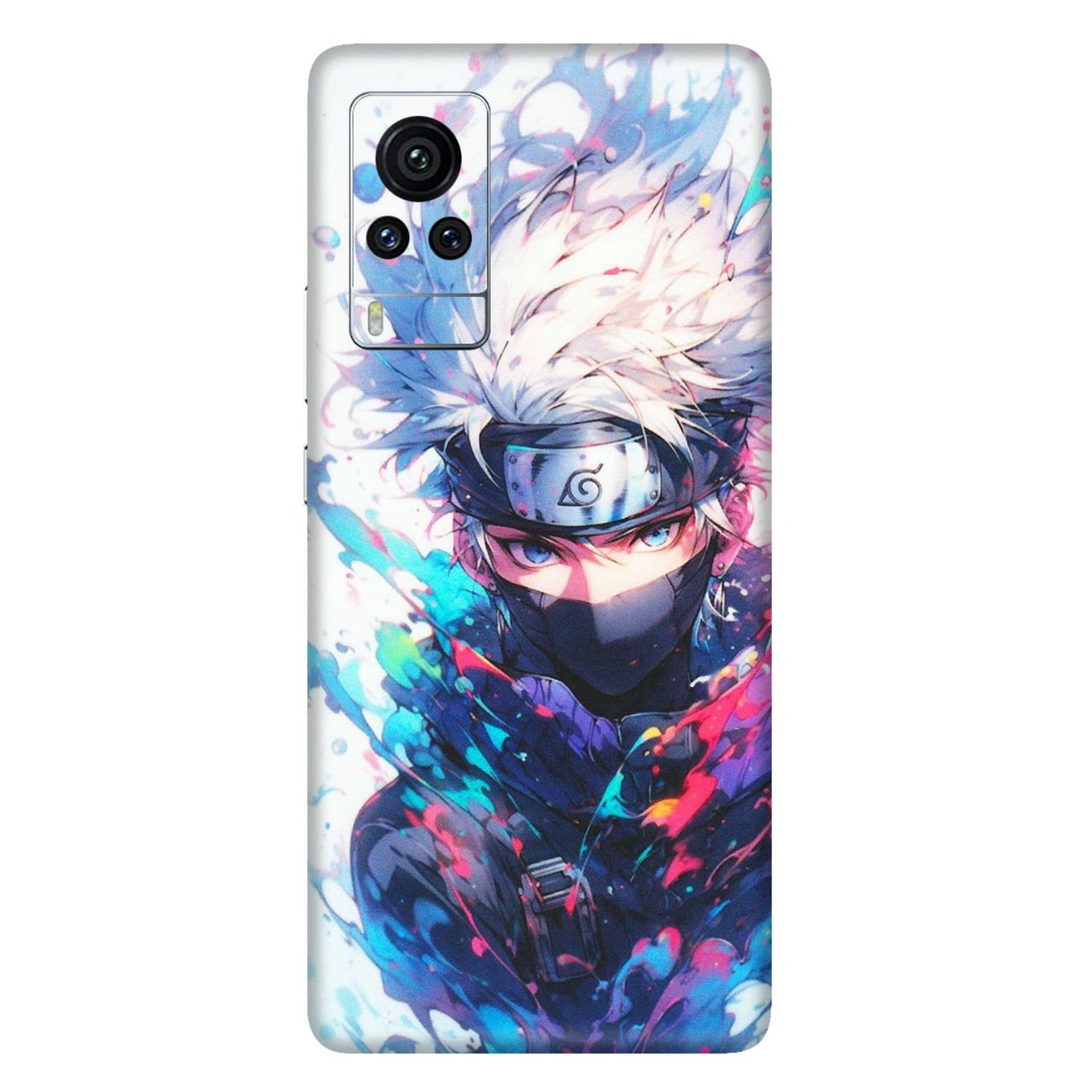 VIVO Z/V/X/T/U/S Series Phone Skins (All Models) - Naruto Face Mask - Matte Finish (M-03) Vivo X60 Pro