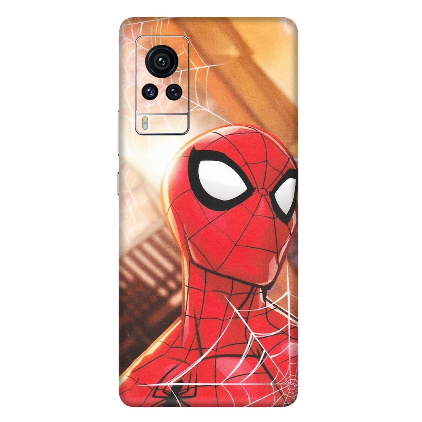 VIVO Z/V/X/T/U/S Series Phone Skins (All Models) - Spiderman Face New - Matte Finish (M-41) Vivo X60 Pro