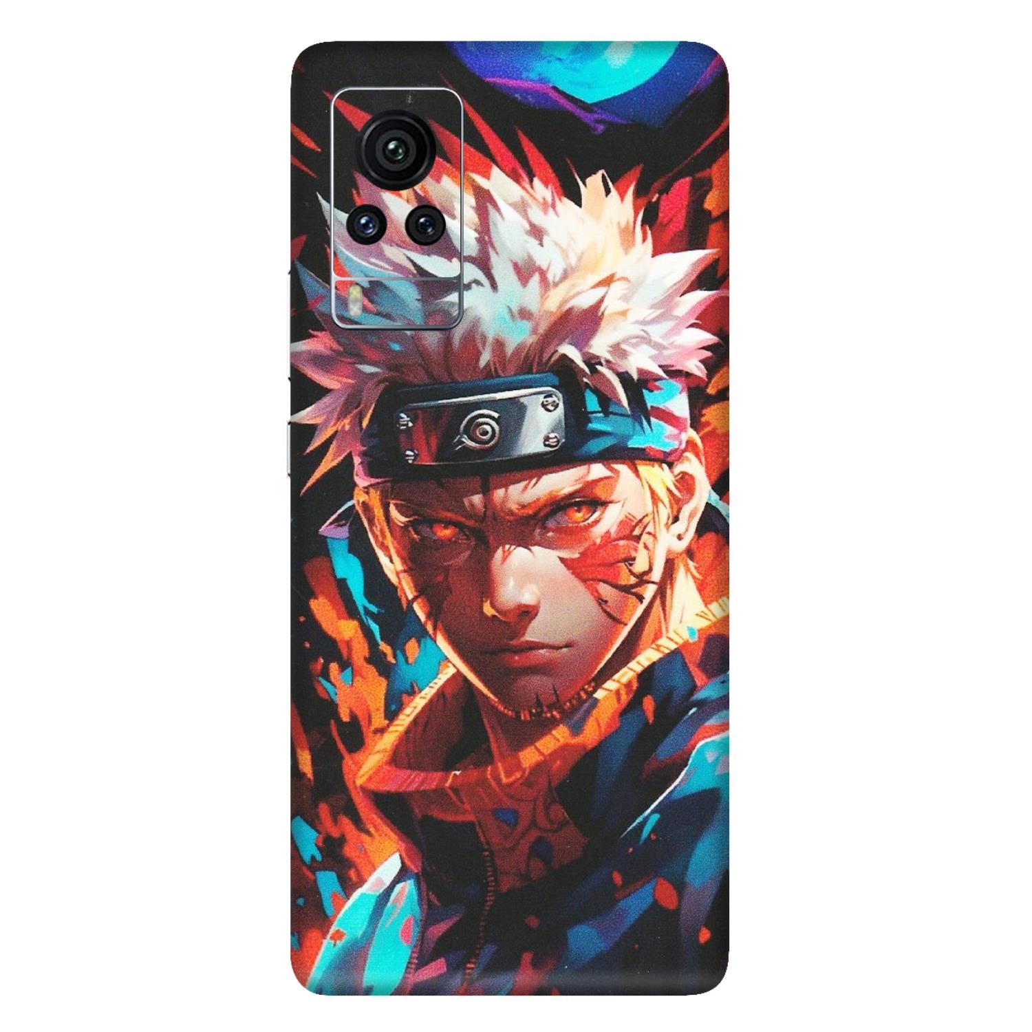 VIVO Z/V/X/T/U/S Series Phone Skins (All Models) - Anime Ferocious Character - Matte Finish (M-44) Vivo X60 Pro