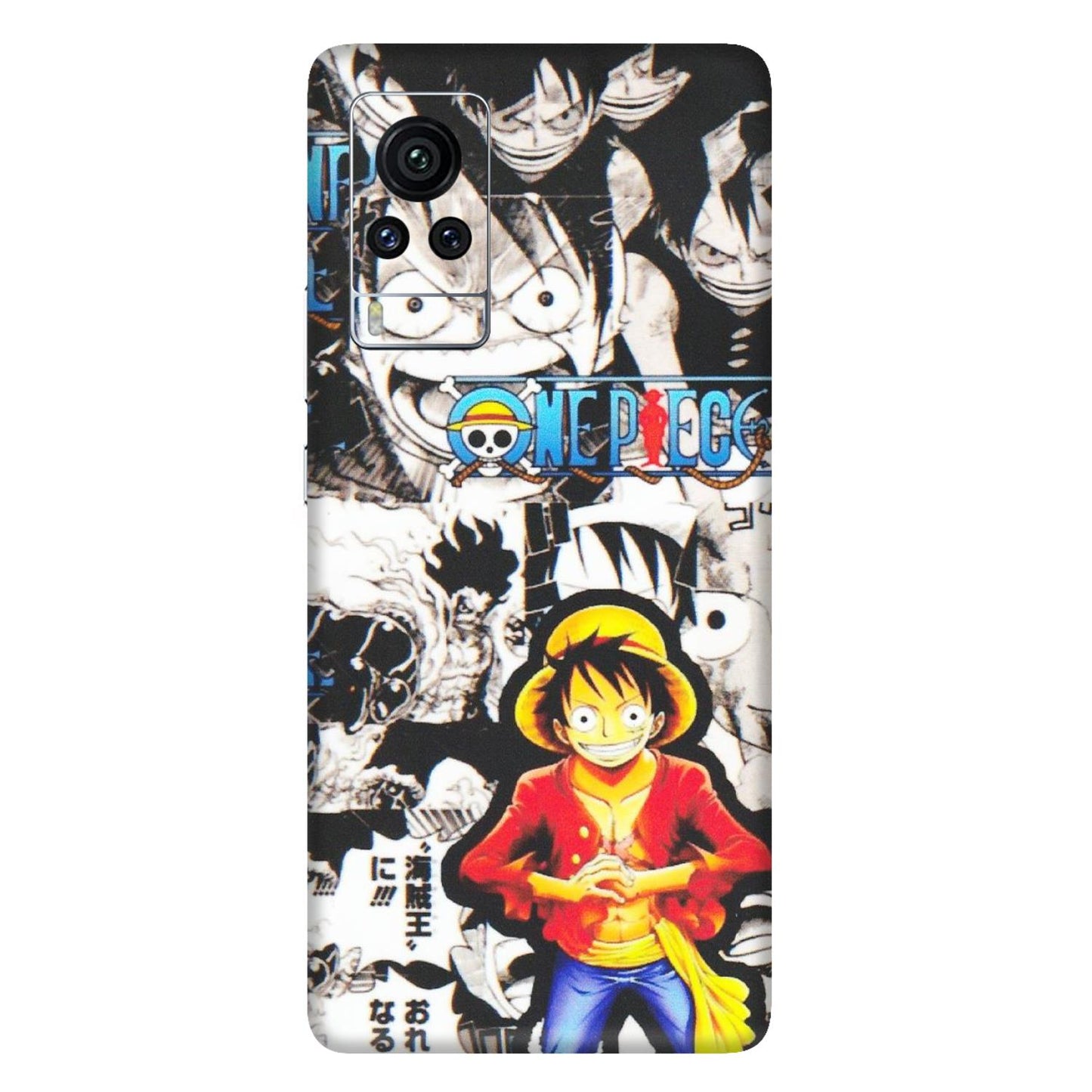 VIVO Z/V/X/T/U/S Series Phone Skins (All Models) - One Piece B&W - Matte Finish (M-63) Vivo X60 Pro