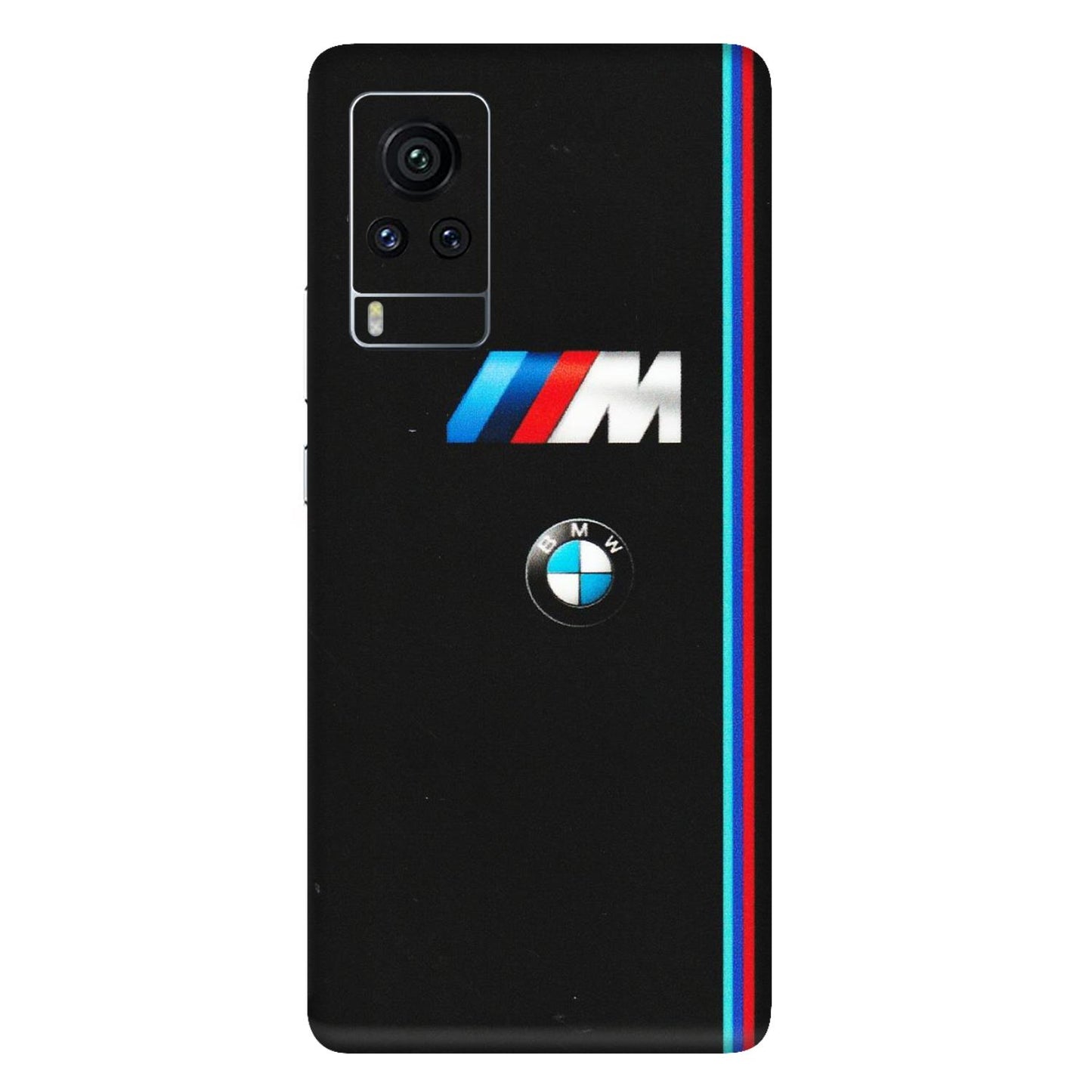 VIVO Z/V/X/T/U/S Series Phone Skins (All Models) - Styling With Black BMW - Matte Finish (M-74) Vivo X60 Pro