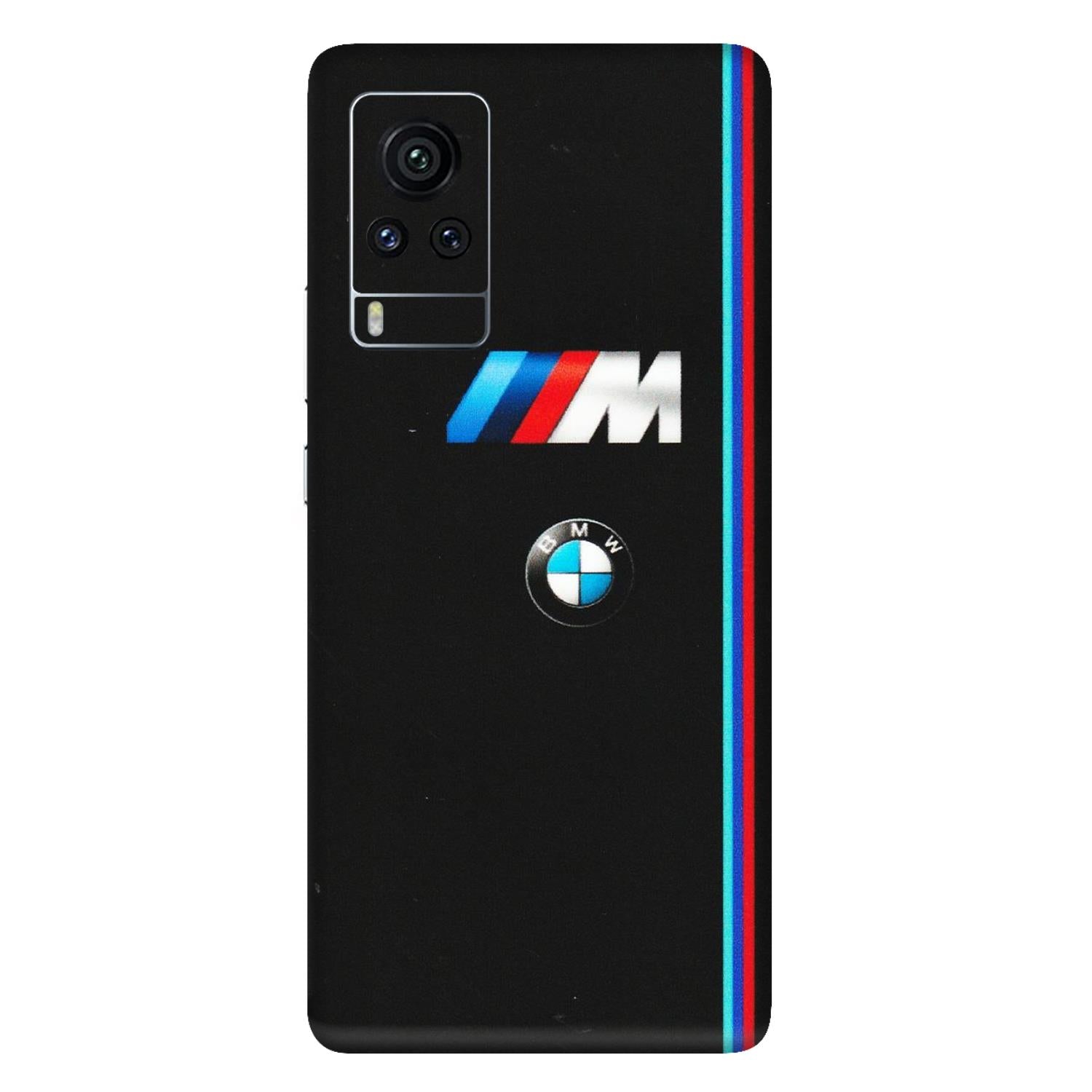 VIVO Z/V/X/T/U/S Series Phone Skins (All Models) - Styling With Black BMW - Matte Finish (M-74) Vivo X60 Pro