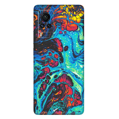 VIVO Z/V/X/T/U/S Series Phone Skins (All Models) - Majestic Galactic Marbel - Matte Finish (M-85) Vivo X60 Pro
