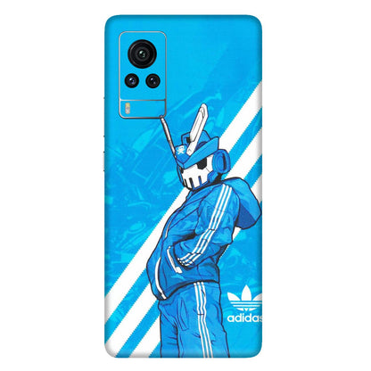 VIVO Z/V/X/T/U/S Series Phone Skins (All Models) - Battle of Adidas - Matte Finish (M-98) Vivo X60 Pro