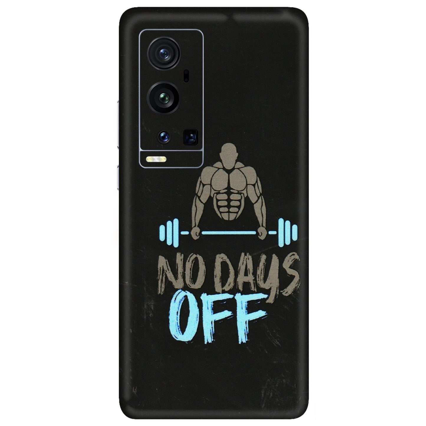 VIVO Z/V/X/T/U/S Series Phone Skins (All Models) - Gym Lover - 3D Embossed Finish (L-127) Vivo X60 Pro Plus