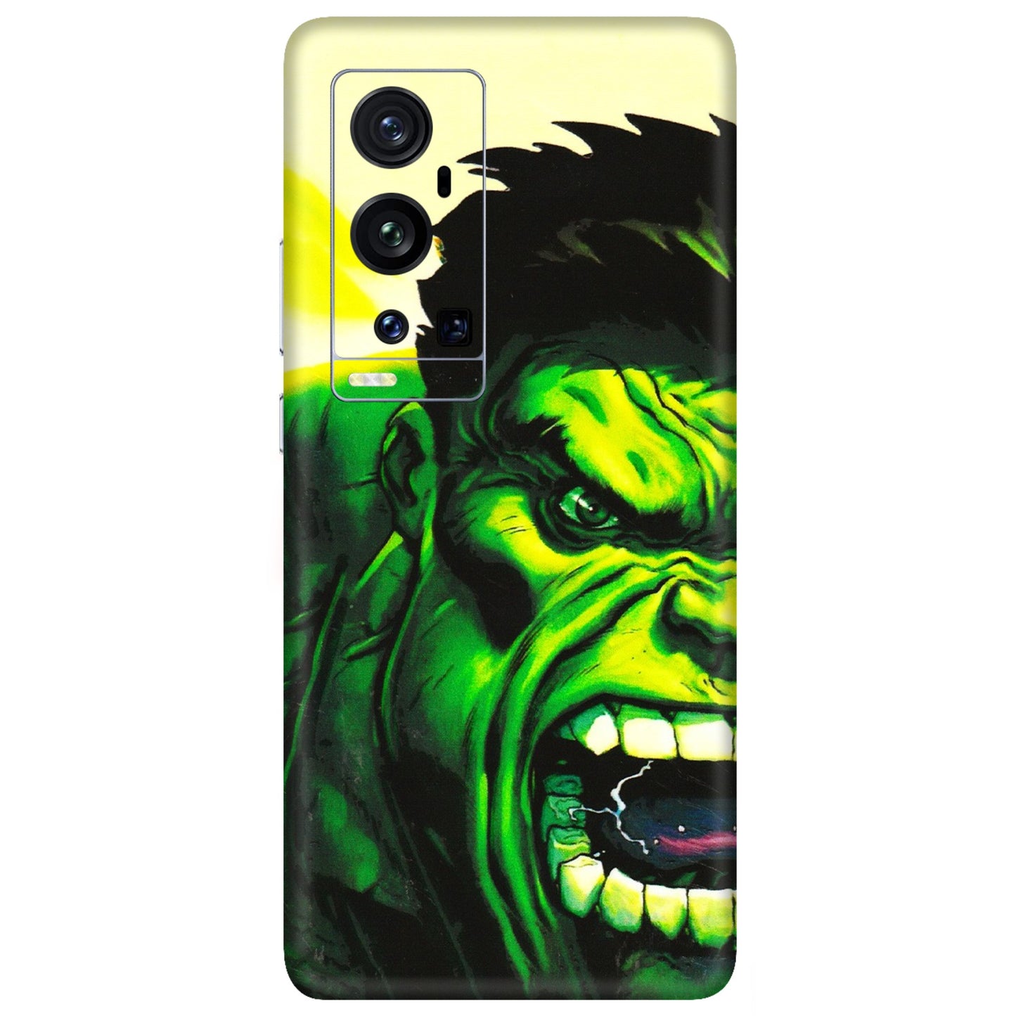 VIVO Z/V/X/T/U/S Series Phone Skins (All Models) - Hulk - 3D Embossed Finish (L-180) Vivo X60 Pro Plus