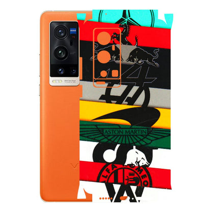 VIVO Z/V/X/T/U/S Series Phone Skins (All Models) - Multi Designer Brands - 3D Embossed Finish (L-187) Vivo X60 Pro Plus
