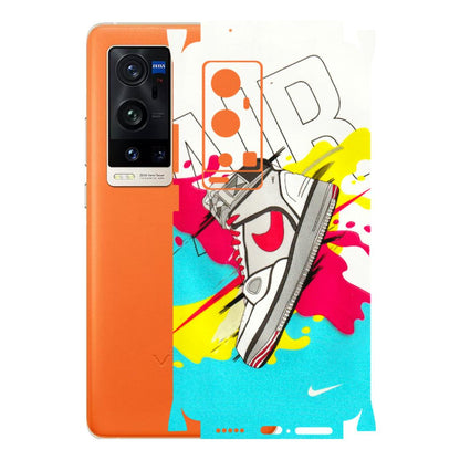 VIVO Z/V/X/T/U/S Series Phone Skins (All Models) - Sneaker - 3D Embossed Finish (L-207) Vivo X60 Pro Plus