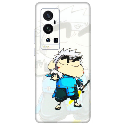 VIVO Z/V/X/T/U/S Series Phone Skins (All Models) - Angry Young Shinchan - 3D Embossed Finish (L-226) Vivo X60 Pro Plus