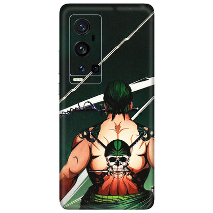 VIVO Z/V/X/T/U/S Series Phone Skins (All Models) - Zoro Anime - 3D Embossed Finish (L-23) Vivo X60 Pro Plus