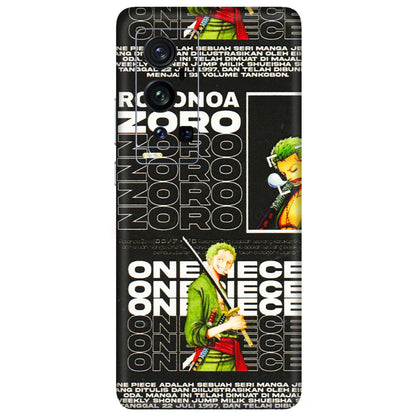 VIVO Z/V/X/T/U/S Series Phone Skins (All Models) - One Piece Zoro - 3D Embossed Finish (L-250) Vivo X60 Pro Plus