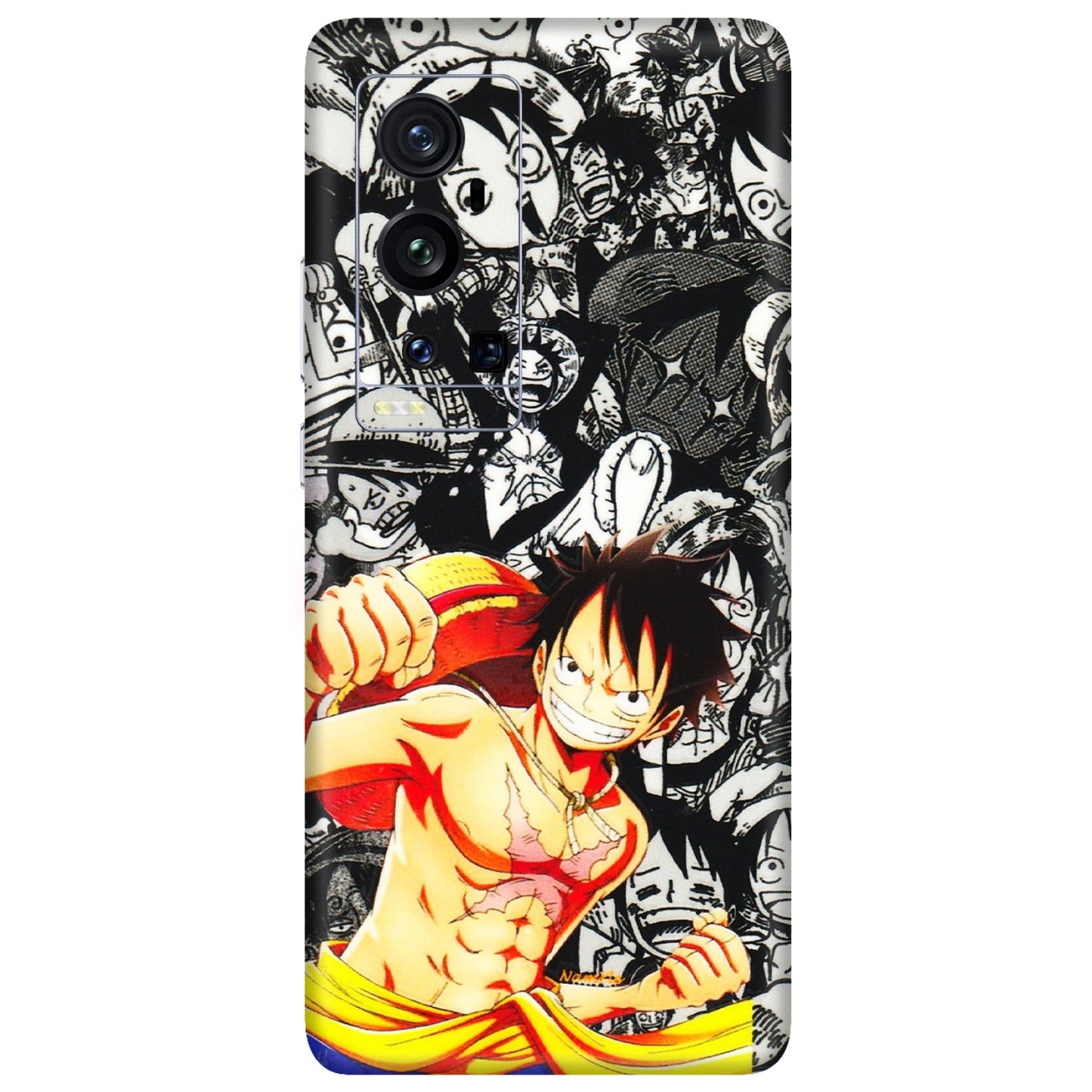 VIVO Z/V/X/T/U/S Series Phone Skins (All Models) - Anime Comics Games Doodles - 3D Embossed Finish (L-27) Vivo X60 Pro Plus