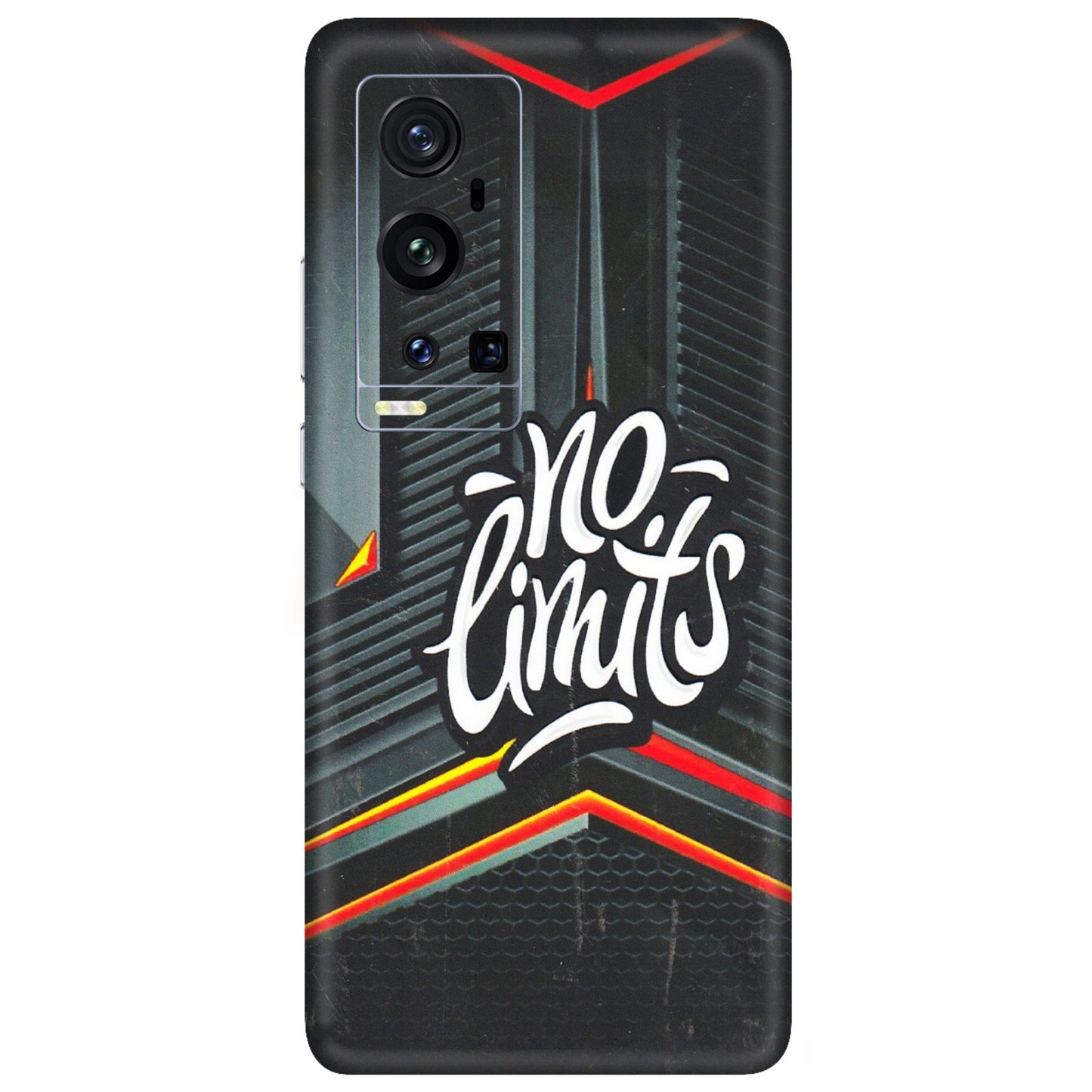 VIVO Z/V/X/T/U/S Series Phone Skins (All Models) - No Limits - 3D Embossed Finish (L-286) Vivo X60 Pro Plus