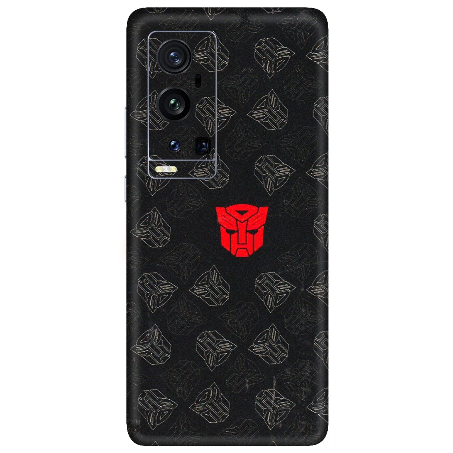 VIVO Z/V/X/T/U/S Series Phone Skins (All Models) - Transformers Devastation - 3D Embossed Finish (L-301) Vivo X60 Pro Plus