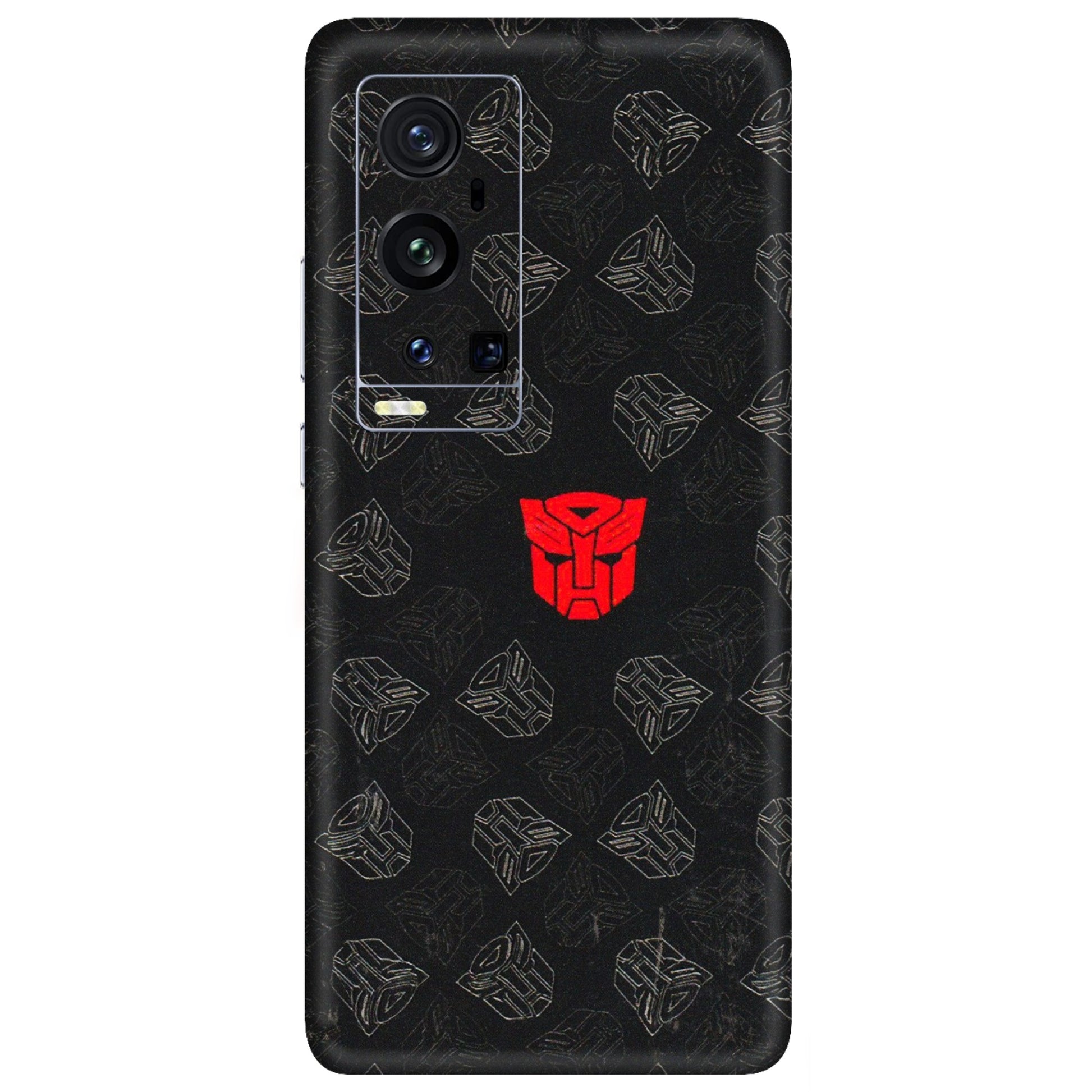 VIVO Z/V/X/T/U/S Series Phone Skins (All Models) - Transformers Devastation - 3D Embossed Finish (L-301) Vivo X60 Pro Plus
