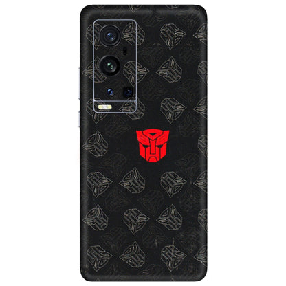 VIVO Z/V/X/T/U/S Series Phone Skins (All Models) - Transformers Devastation - 3D Embossed Finish (L-301) Vivo X60 Pro Plus