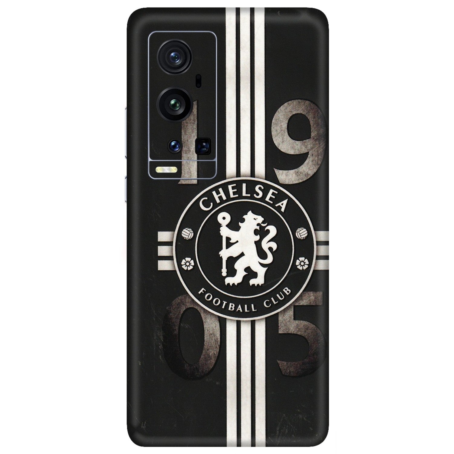 VIVO Z/V/X/T/U/S Series Phone Skins (All Models) - Chelsea Fan Club - 3D Embossed Finish (L-36) Vivo X60 Pro Plus