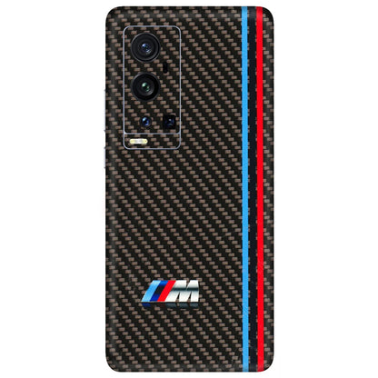 VIVO Z/V/X/T/U/S Series Phone Skins (All Models) - BM Carbon Fiber Feels - 3D Embossed Finish (L-38) Vivo X60 Pro Plus