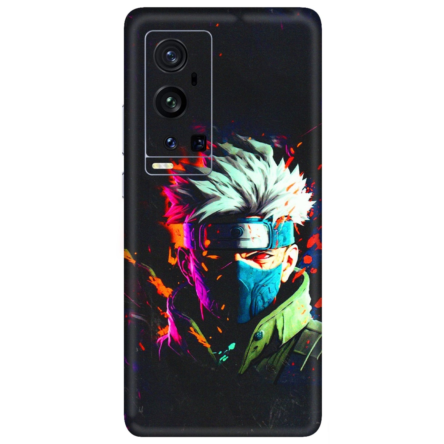 VIVO Z/V/X/T/U/S Series Phone Skins (All Models) - Anime Cool Character - 3D Embossed Finish (L-59) Vivo X60 Pro Plus