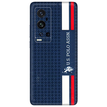 VIVO Z/V/X/T/U/S Series Phone Skins (All Models) - US POLO Designer Brand - 3D Embossed Finish (L-65) Vivo X60 Pro Plus