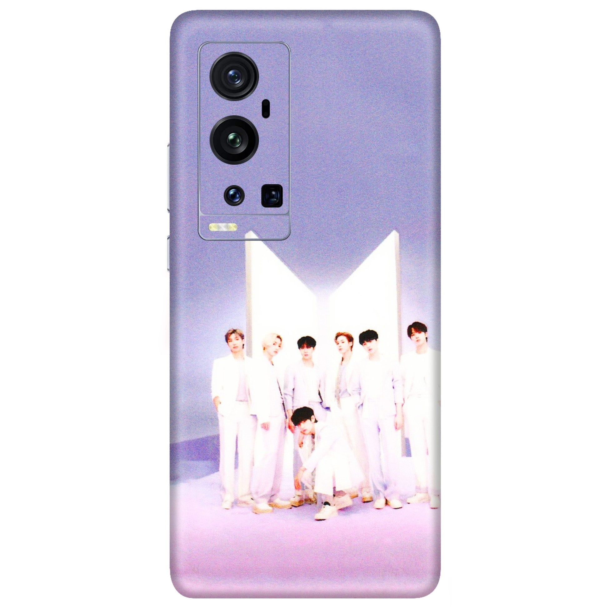 VIVO Z/V/X/T/U/S Series Phone Skins (All Models) - BTS - 3D Embossed Finish (L-94) Vivo X60 Pro Plus