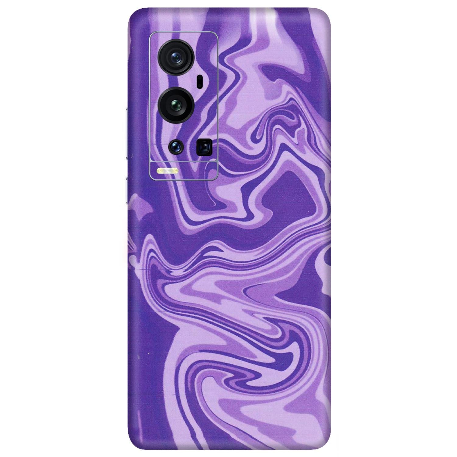 VIVO Z/V/X/T/U/S Series Phone Skins (All Models) - Hazy Purple Nights - Matte Finish (M-14) Vivo X60 Pro Plus