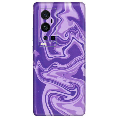 VIVO Z/V/X/T/U/S Series Phone Skins (All Models) - Hazy Purple Nights - Matte Finish (M-14) Vivo X60 Pro Plus