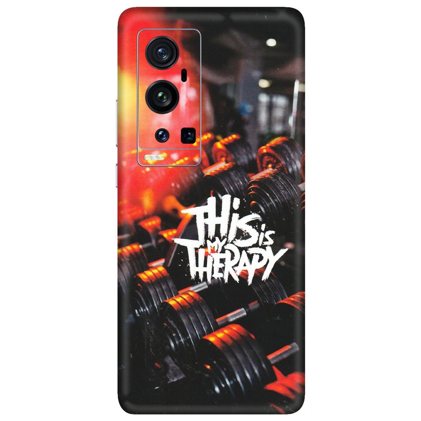 VIVO Z/V/X/T/U/S Series Phone Skins (All Models) - GYM Lover Therapy - Matte Finish (M-160) Vivo X60 Pro Plus