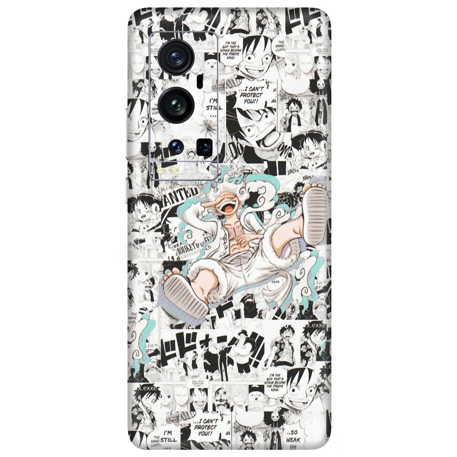 VIVO Z/V/X/T/U/S Series Phone Skins (All Models) - One Piece Comic - Matte Finish (M-168) Vivo X60 Pro Plus
