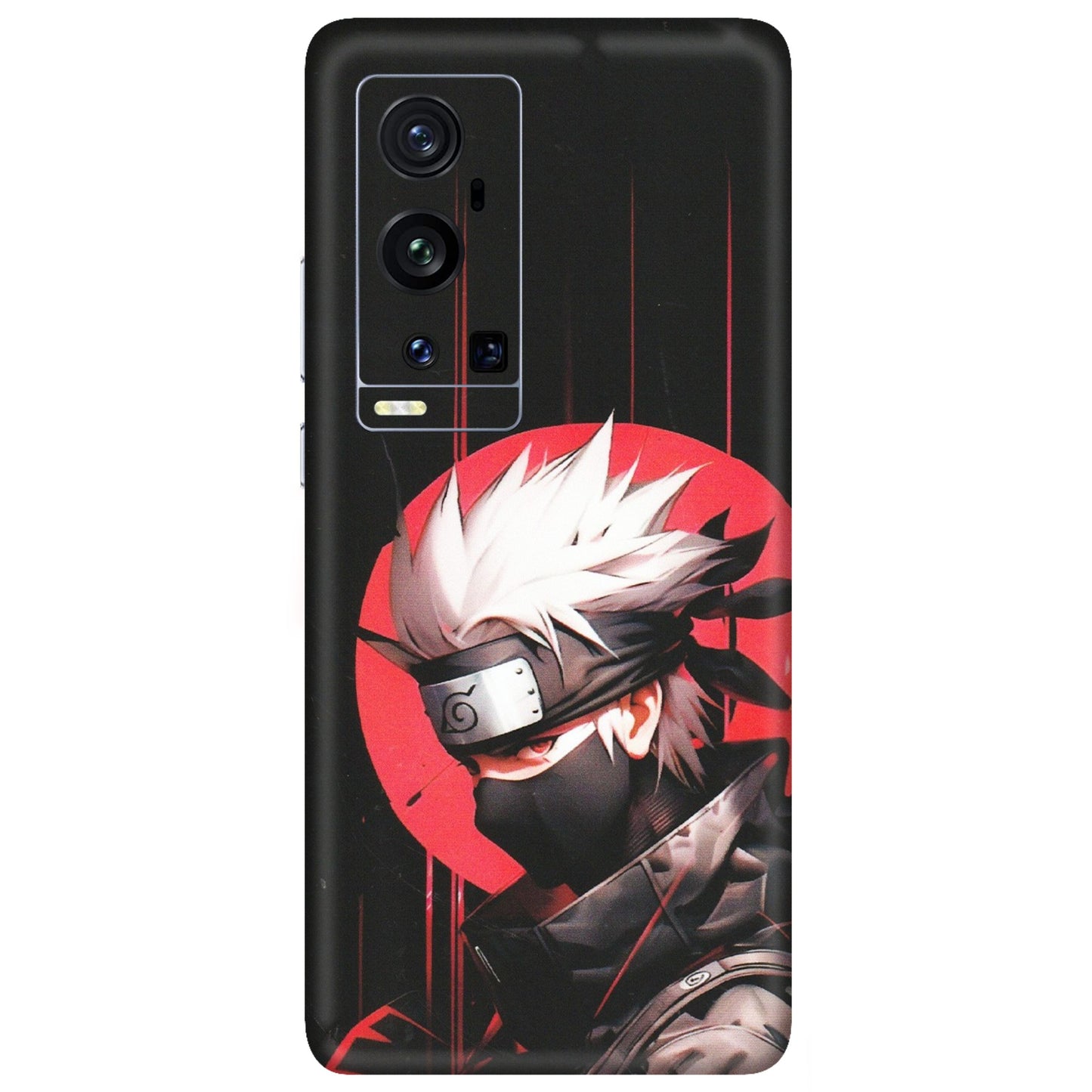 VIVO Z/V/X/T/U/S Series Phone Skins (All Models) - Naruto Anime Blood - Matte Finish (M-170) Vivo X60 Pro Plus
