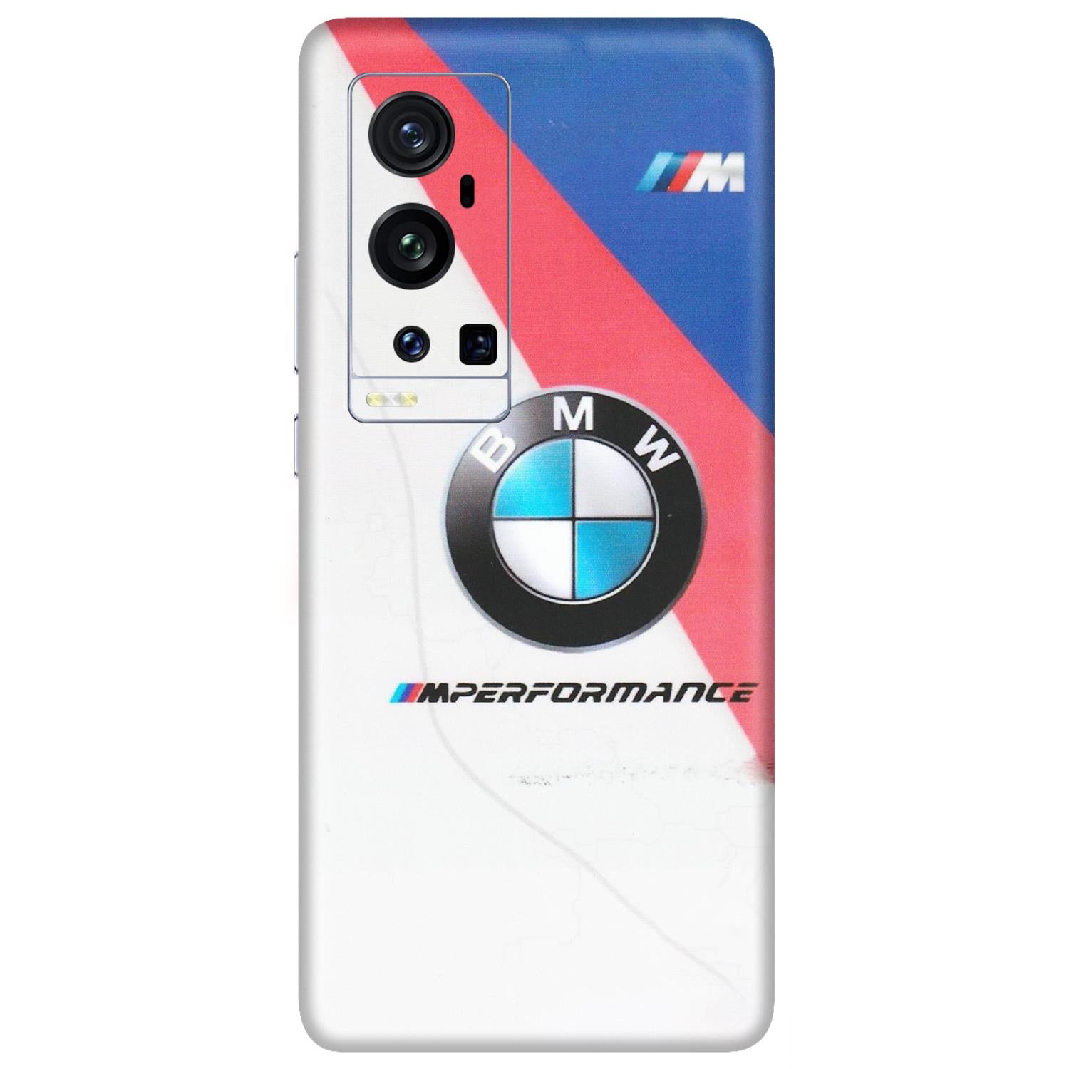 VIVO Z/V/X/T/U/S Series Phone Skins (All Models) - BMW Logo Performance - Matte Finish (M-27) Vivo X60 Pro Plus
