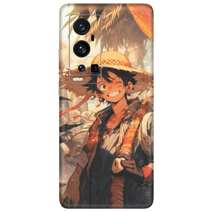 VIVO Z/V/X/T/U/S Series Phone Skins (All Models) - Anime Character Smile - Matte Finish (M-33) Vivo X60 Pro Plus