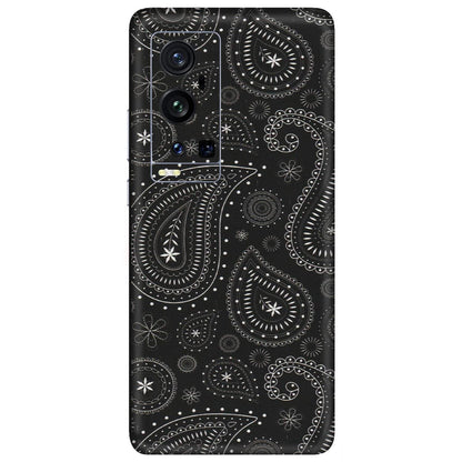 VIVO Z/V/X/T/U/S Series Phone Skins (All Models) - Black Sober Kerry - Matte Finish (M-37) Vivo X60 Pro Plus