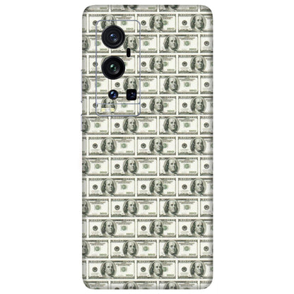 VIVO Z/V/X/T/U/S Series Phone Skins (All Models) - I Love Dollars - Matte Finish (M-40) Vivo X60 Pro Plus