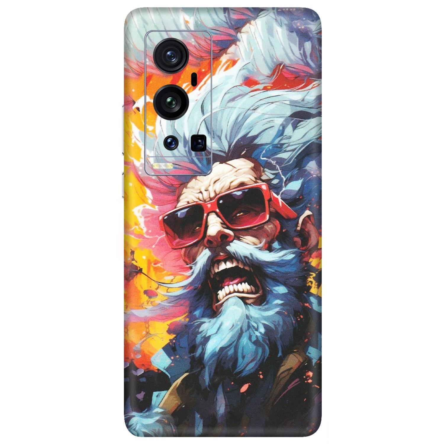 VIVO Z/V/X/T/U/S Series Phone Skins (All Models) - Daddy Cool Character - Matte Finish (M-43) Vivo X60 Pro Plus