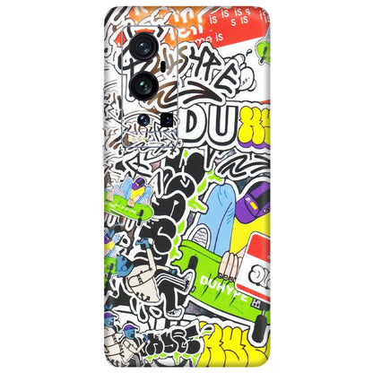 VIVO Z/V/X/T/U/S Series Phone Skins (All Models) - Dope Graffiti - Matte Finish (M-61) Vivo X60 Pro Plus