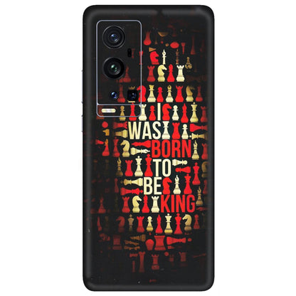 VIVO Z/V/X/T/U/S Series Phone Skins (All Models) - Born To Be King - Matte Finish (M-73) Vivo X60 Pro Plus