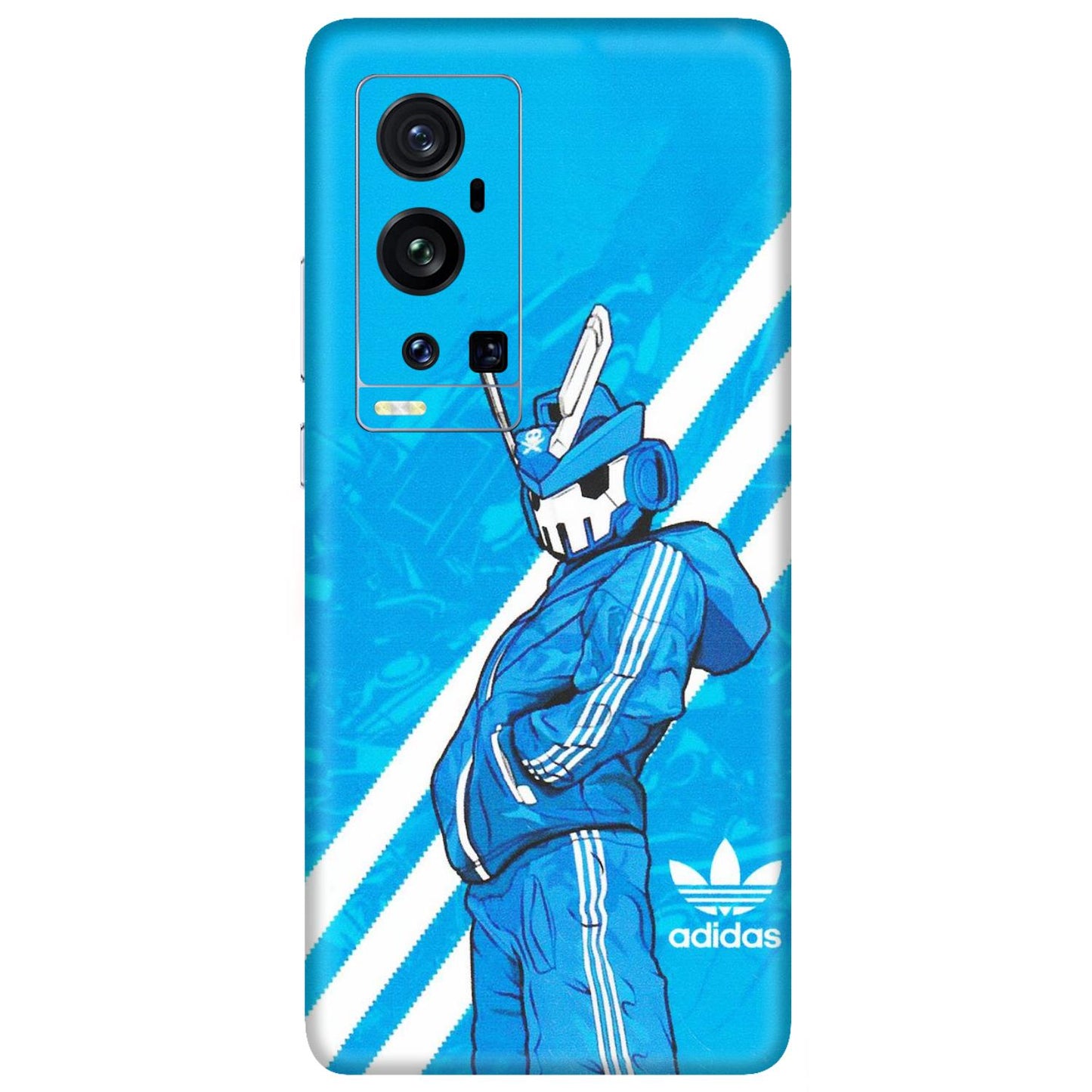 VIVO Z/V/X/T/U/S Series Phone Skins (All Models) - Battle of Adidas - Matte Finish (M-98) Vivo X60 Pro Plus