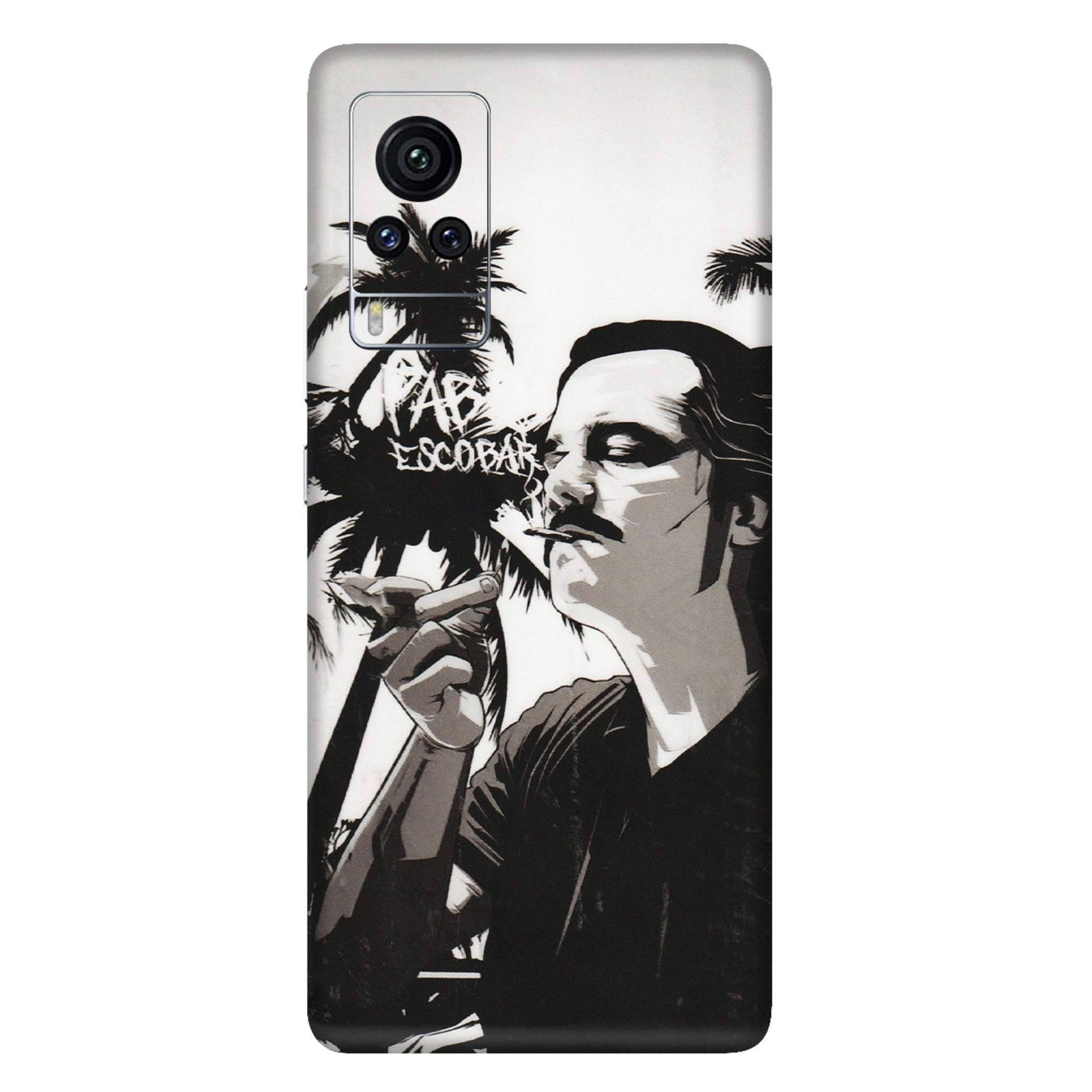 VIVO Z/V/X/T/U/S Series Phone Skins (All Models) - Pab Escobar - Transparent Finish (T-05) Vivo X60 Pro